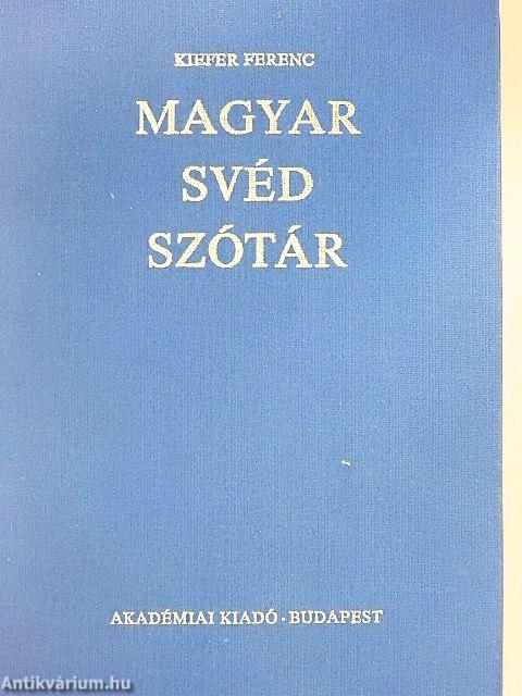 Magyar-svéd szótár