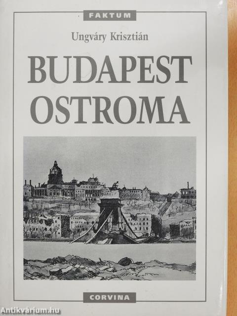 Budapest ostroma (dedikált példány)