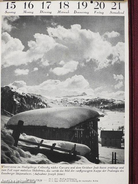 Spemanns Alpen-Kalender 1939-1940.