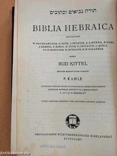 Biblia Hebraica