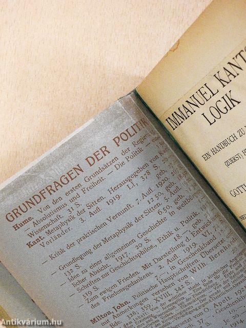 Immanuel Kants Logik