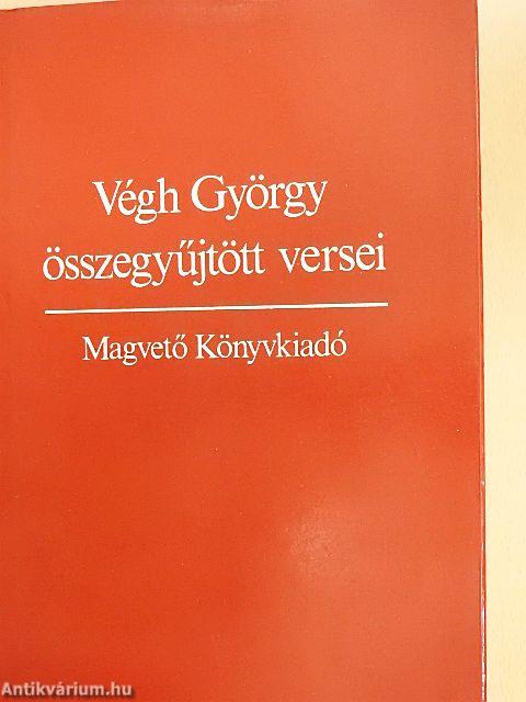 Végh György összegyűjtött versei