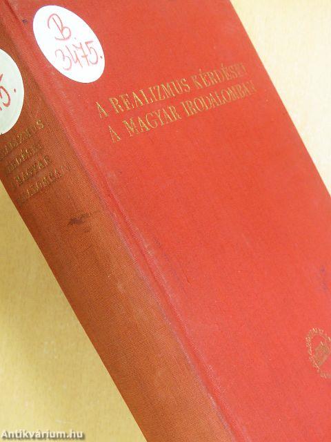 A realizmus kérdései a magyar irodalomban