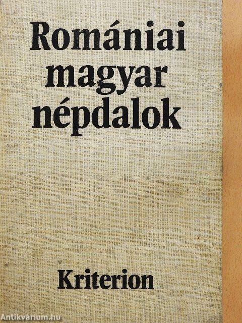 Romániai magyar népdalok