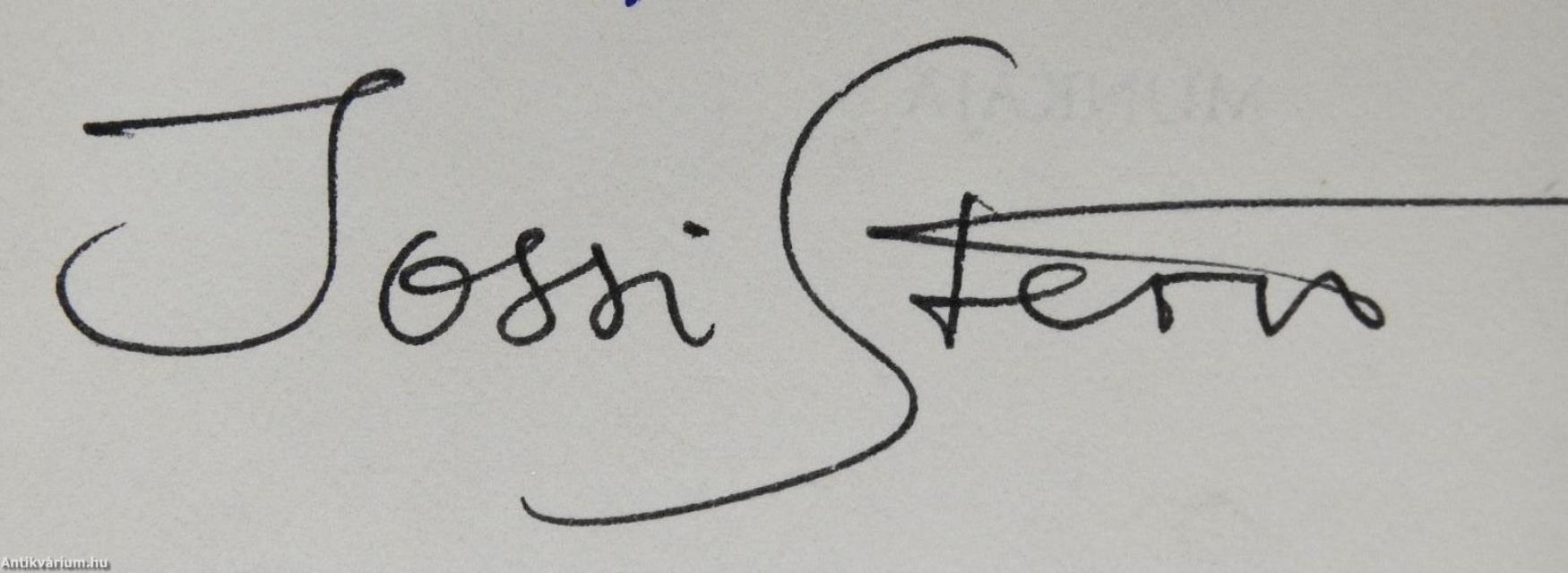 Jeruzsálem (kétszeresen aláírt példány)