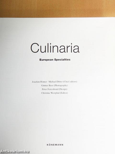 Culinaria - European Specialities