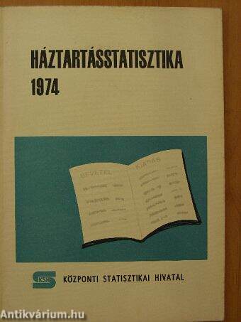 Háztartásstatisztika 1974