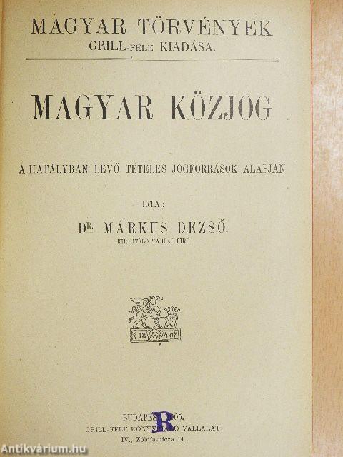 Magyar közjog