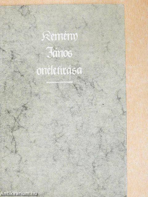 Kemény János önéletírása