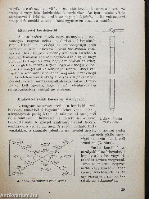 Szén-, koksz- és gázvizsgálatok