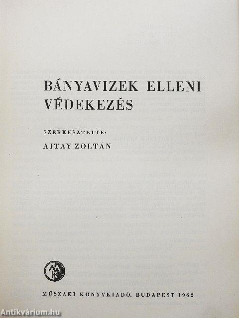 Bányavizek elleni védekezés