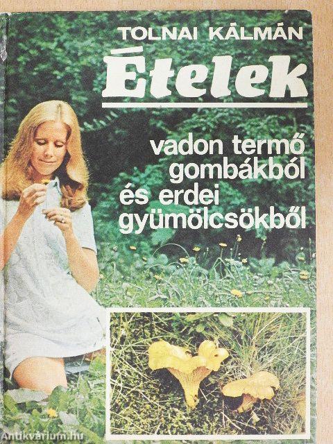 Ételek vadon termő gombákból és erdei gyümölcsökből