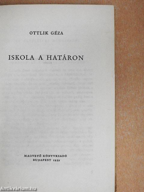 Iskola a határon