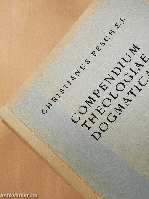 Compendium Theologiae Dogmaticae I-IV.