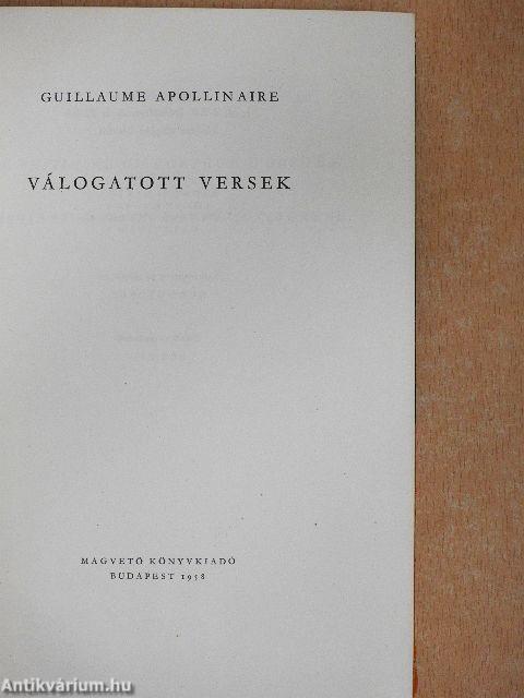 Válogatott versek