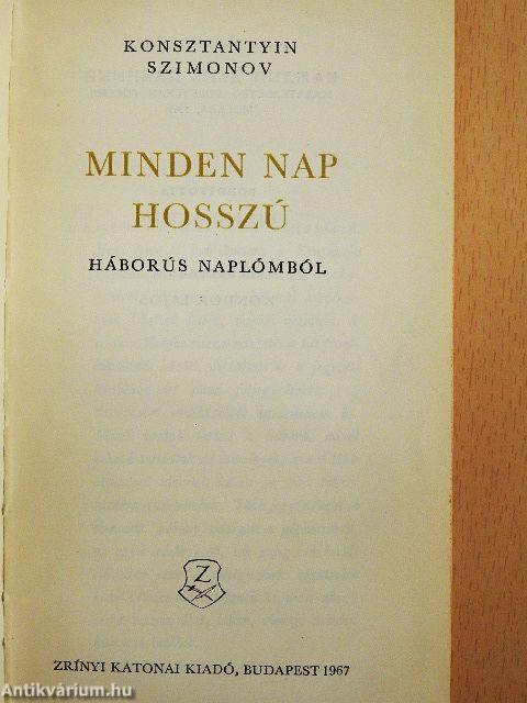 Minden nap hosszú