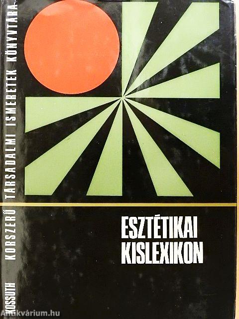 Esztétikai kislexikon
