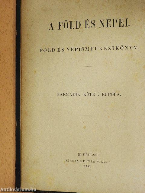 A Föld és népei III. 