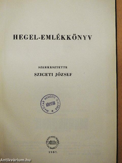 Hegel-emlékkönyv