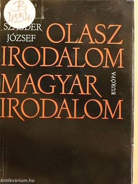 Olasz irodalom - magyar irodalom