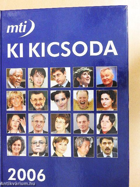 MTI Ki kicsoda 2006. I-II.