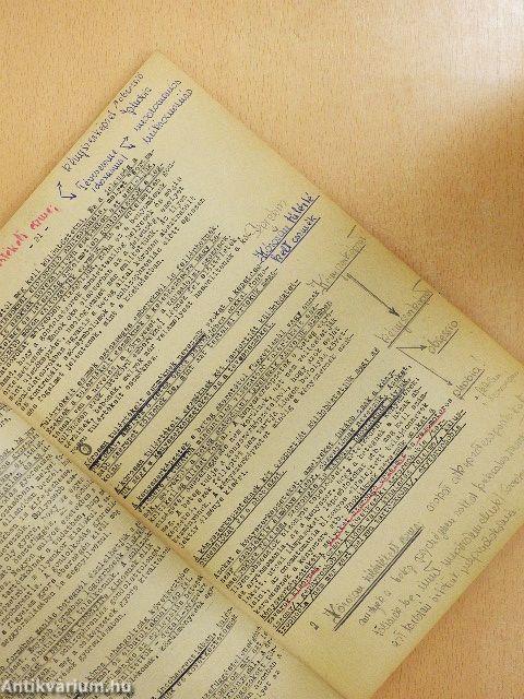 Elmekórtani jegyzet