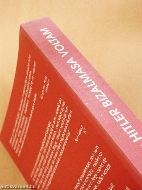 Hitler bizalmasa voltam