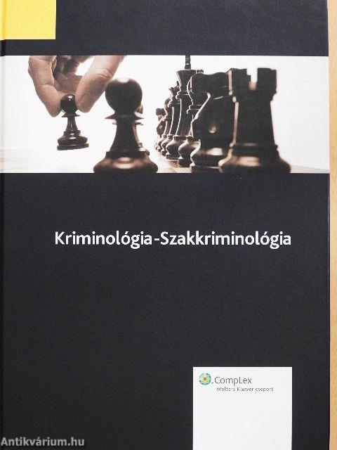 Kriminológia-Szakkriminológia