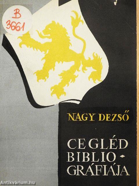 Cegléd bibliográfiája