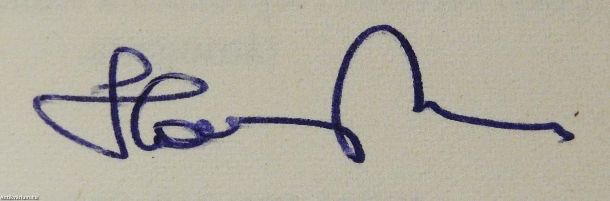 Elmulasztott utak, megtalált ösvények (dedikált példány)