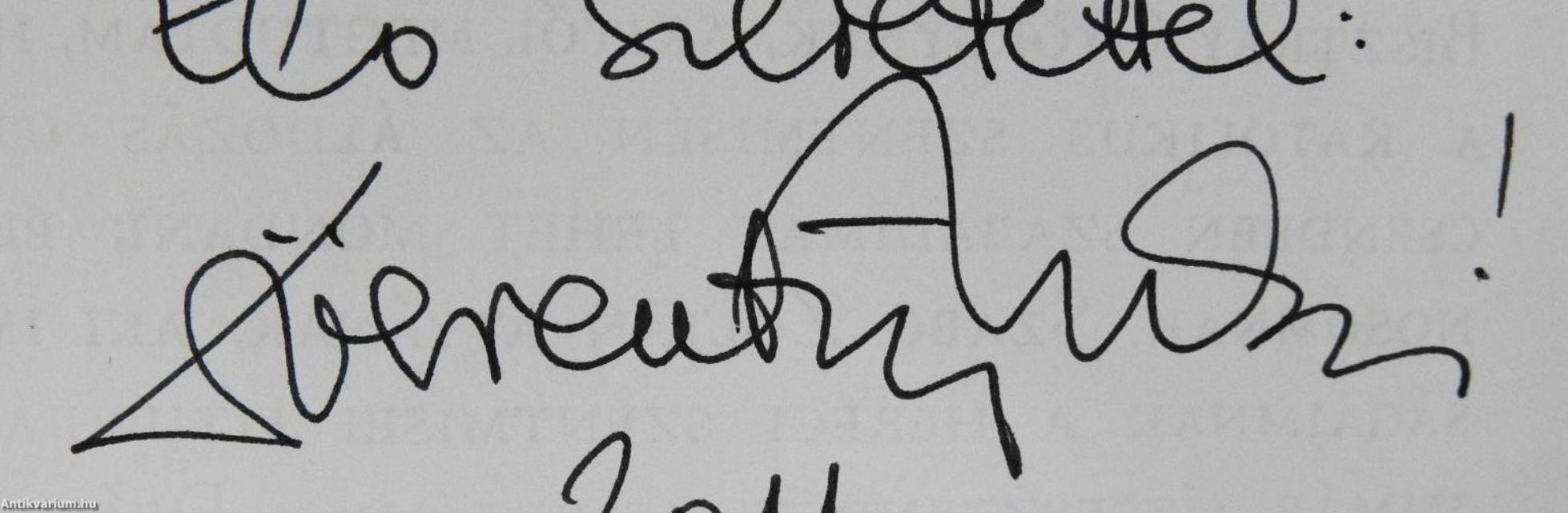 Beszélgetek az Úrral (kétszeresen dedikált példány)