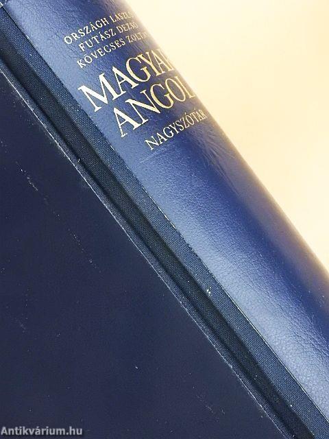 Magyar-angol nagyszótár