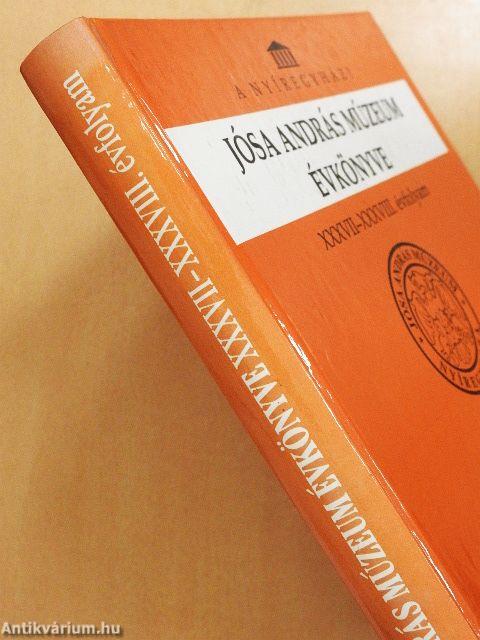 A Nyíregyházi Jósa András Múzeum évkönyve '95-'96