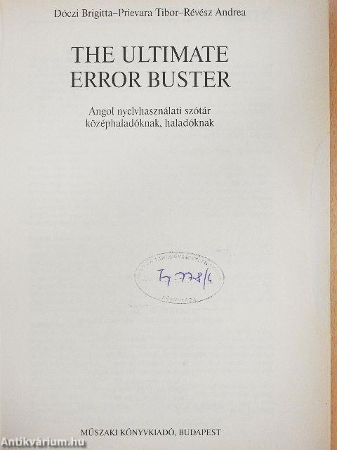 The Ultimate Error Buster