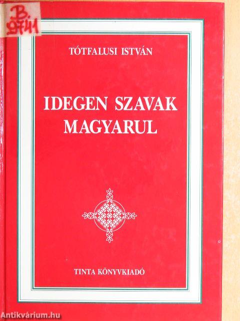 Idegen szavak magyarul