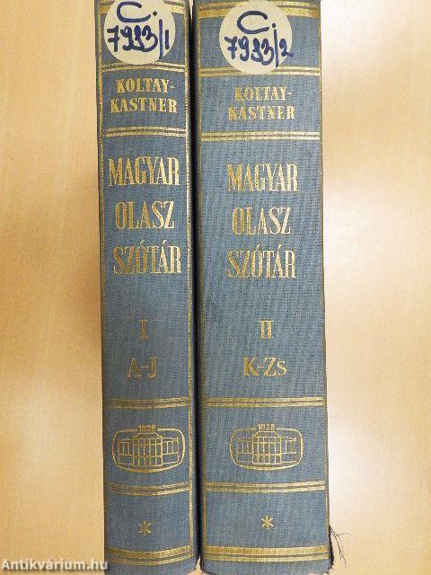 Magyar-olasz szótár I-II.