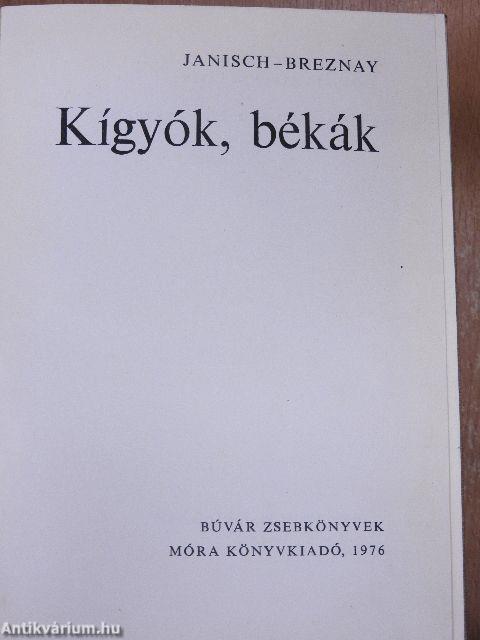 Kígyók, békák