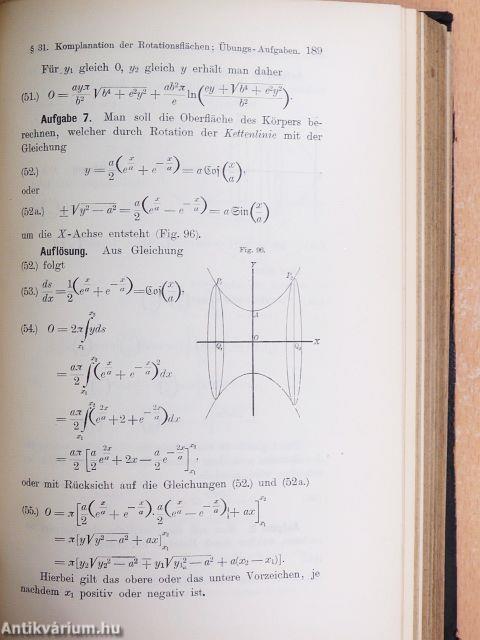 Grundriss der Differential- und Integral-Rechnung I-II.