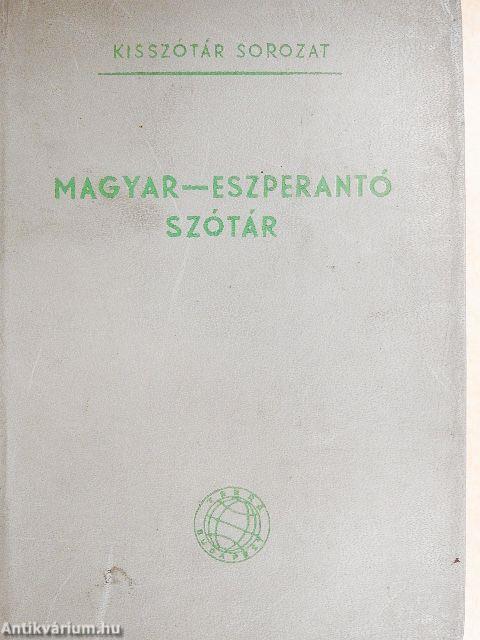 Magyar-eszperantó szótár