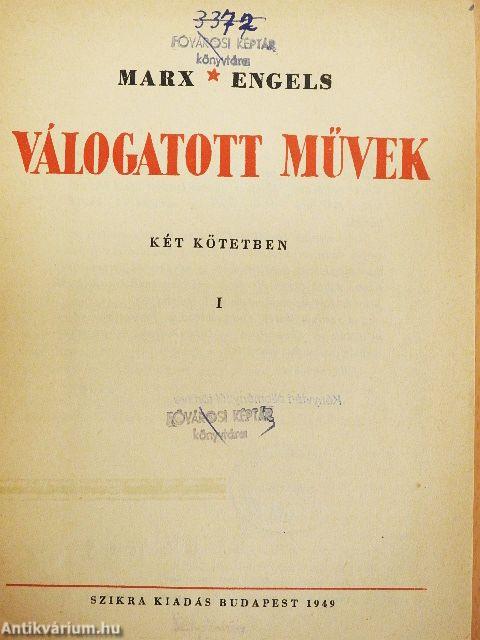 Válogatott művek I.