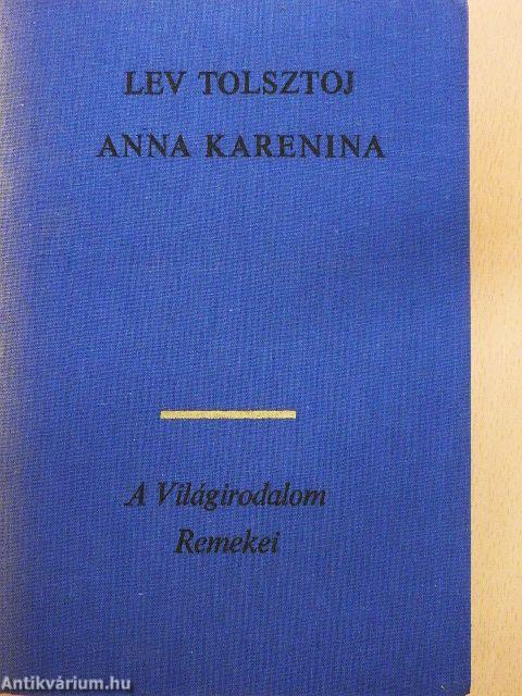 Anna Karenina I-II.