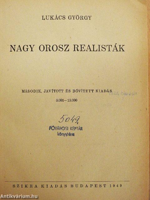 Nagy orosz realisták