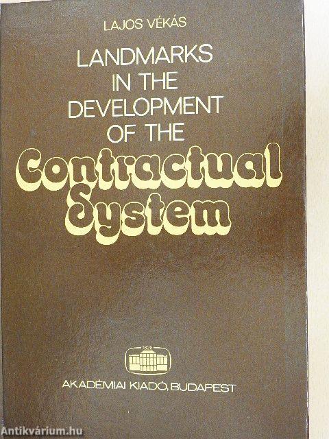 Landmarks in the Development of the Contractual System