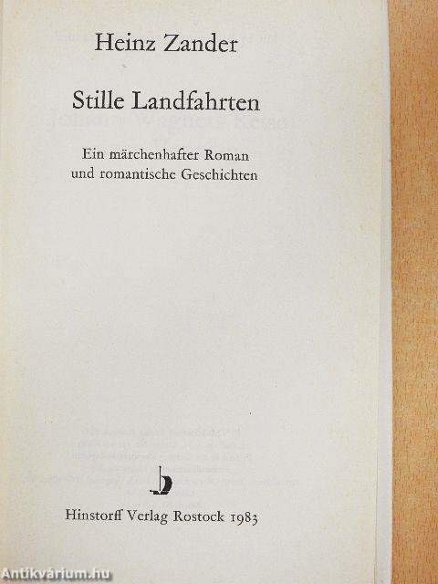 Stille Landfahrten