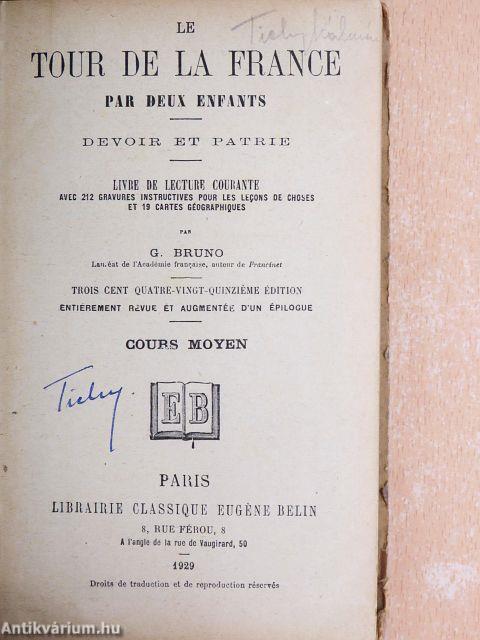 Le tour de la France par deux enfants