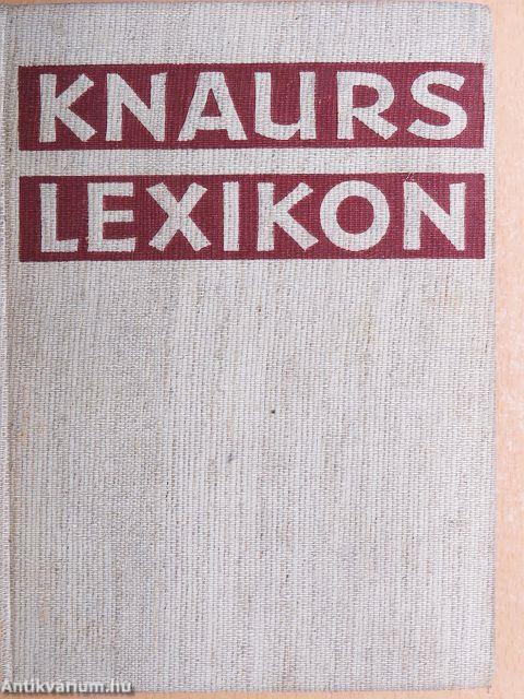 Knaurs Lexikon A-Z