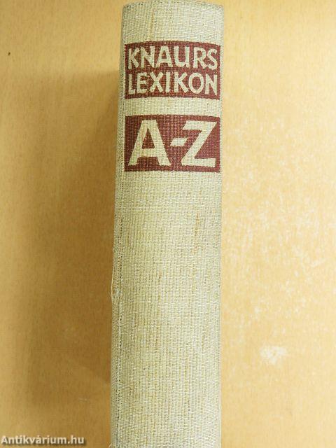Knaurs Lexikon A-Z