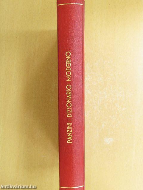 Dizionario Moderno - Supplemento ai Dizionari Italiani