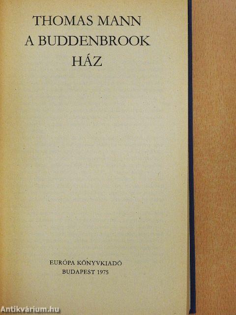 A Buddenbrook ház