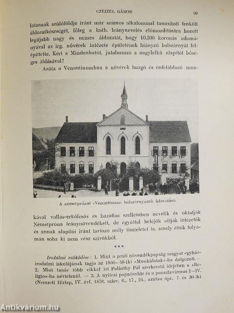 A németprónai származású papok (dedikált példány)